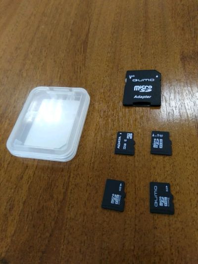 Лот: 14579035. Фото: 1. microSD карты с адаптером. Карты памяти