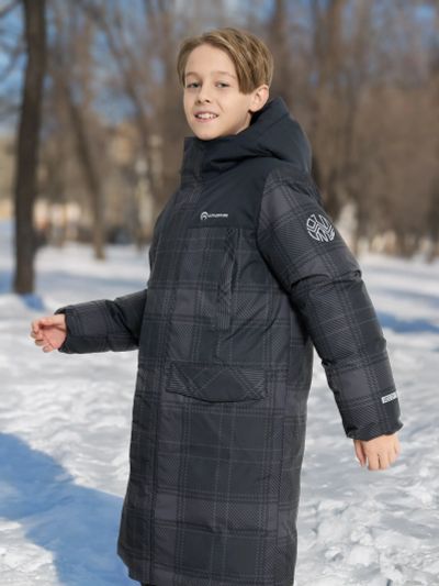 Лот: 24002404. Фото: 1. Пальто утепленное для мальчиков... Другое (спортивная одежда)
