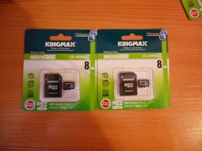 Лот: 3519340. Фото: 1. Карта памяти kingmas micro sd... Карты памяти