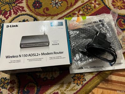 Лот: 18302867. Фото: 1. ADSL Modem Wi-Fi роутер. Маршрутизаторы (роутеры)