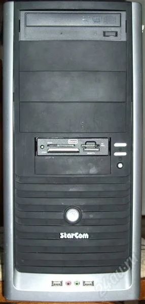 Лот: 2174853. Фото: 1. Корпус с БП 450W, DVD-RW и card... Корпуса, блоки питания