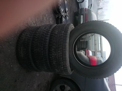 Лот: 12461279. Фото: 1. Зимняя резина 215/60 R-16 "Dunlop... Шины