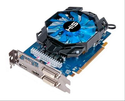 Лот: 13994706. Фото: 1. Видеокарта His R7 260X. Видеокарты
