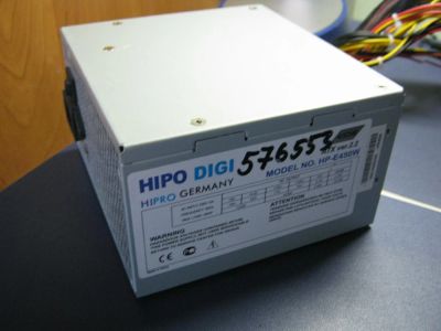 Лот: 6337551. Фото: 1. Блок питания Hipro HPE450W ATX. Корпуса, блоки питания