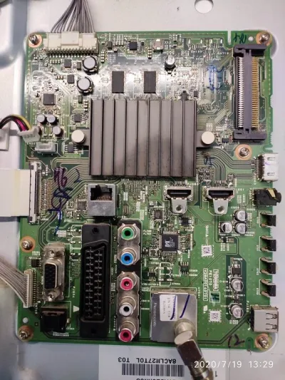 Лот: 25736413. Фото: 1. main V28A00140701 PE1070 tv Toshiba... Запчасти для телевизоров, видеотехники, аудиотехники