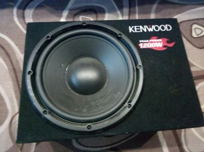Лот: 11627547. Фото: 1. сабвуфер kenwood. Сабвуферы