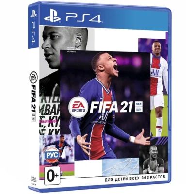 Лот: 17420075. Фото: 1. Диск на PS4, PS4 Pro, PS5 FIFA21. Игры для консолей
