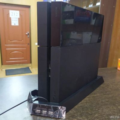 Лот: 18543408. Фото: 1. Подставка для ps4 Fat c охлаждением... Аксессуары для игровых приставок, консолей, геймпады