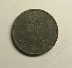 Лот: 16983. Фото: 1. Бельгия. 1 франк 1942г. Цинк... Европа