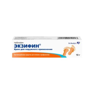 Лот: 23717353. Фото: 1. Экзифин крем 1% 10г. Лекарства