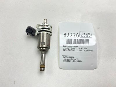 Лот: 21574692. Фото: 1. Форсунка топливная Lexus Rx350... Топливная система
