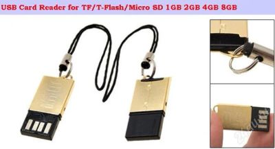 Лот: 1183010. Фото: 1. USB card reader min. С 1 рубля... USB-флеш карты