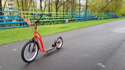 Лот: 15769168. Фото: 1. Самокат внедорожный Novatrack... Роликовые коньки, скейтборды, самокаты
