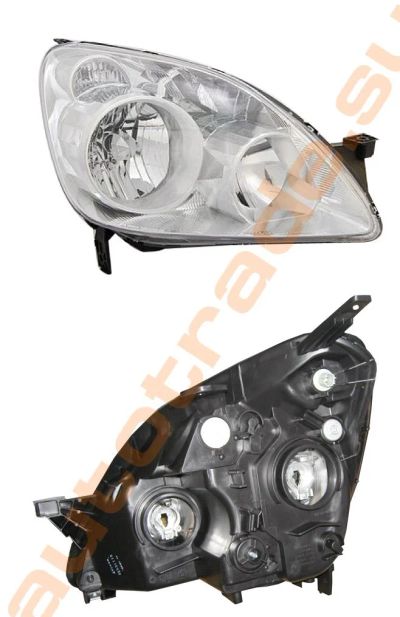 Лот: 6472013. Фото: 1. Фара Правая.Honda CR-V 03-06 -... Оптика и освещение