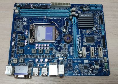 Лот: 20406864. Фото: 1. Мат. плата Gigabyte GA-H61M-S2V-B3... Материнские платы