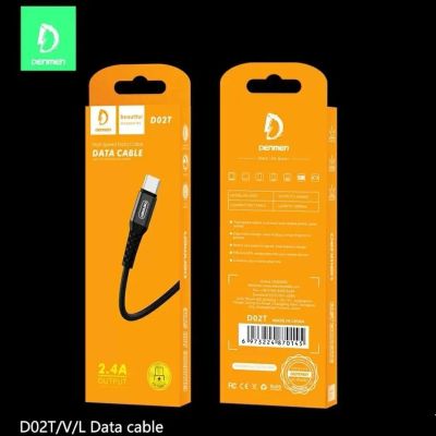 Лот: 22146304. Фото: 1. КАБЕЛЬ DENMEN D02T TYPE-C 2.4A... Дата-кабели, переходники