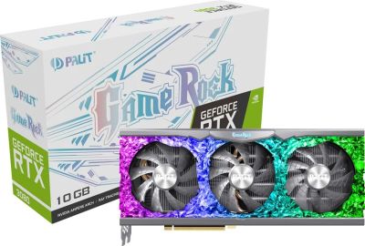 Лот: 19012699. Фото: 1. Видеокарта Palit GeForce RTX 3080... Видеокарты