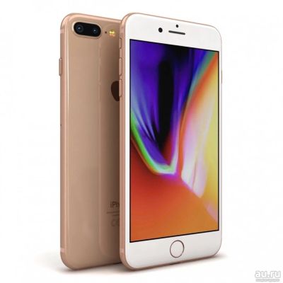 Лот: 13007510. Фото: 1. Apple iPhone 8 Plus 64 ГБ золотистый... Смартфоны