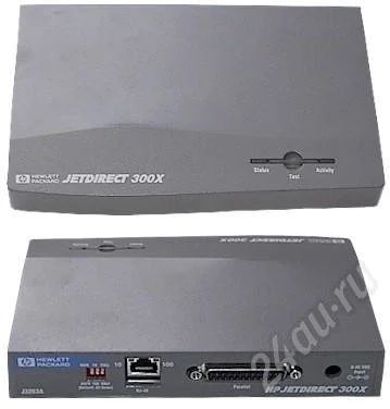 Лот: 188176. Фото: 1. Принтсервер Hewlett Packard JETDIRECT... Маршрутизаторы (роутеры)
