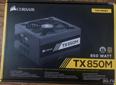 Лот: 18217759. Фото: 1. Блок питания Corsair TX850M CP-9020130-EU. Корпуса, блоки питания