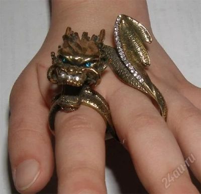 Лот: 2561572. Фото: 1. Кольцо Дракон. Кольца, перстни
