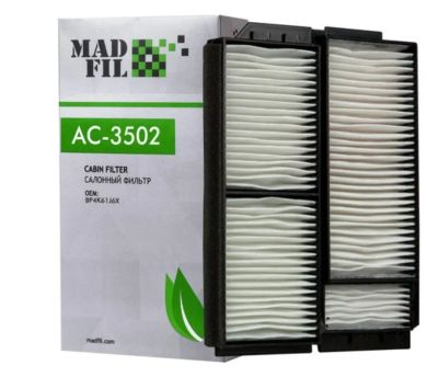 Лот: 16893263. Фото: 1. Фильтр салона Madfil AC-3502. Расходные материалы