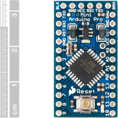 Лот: 3129963. Фото: 1. Arduino Pro Mini 328 - 5V/16MHz. Микроконтроллеры