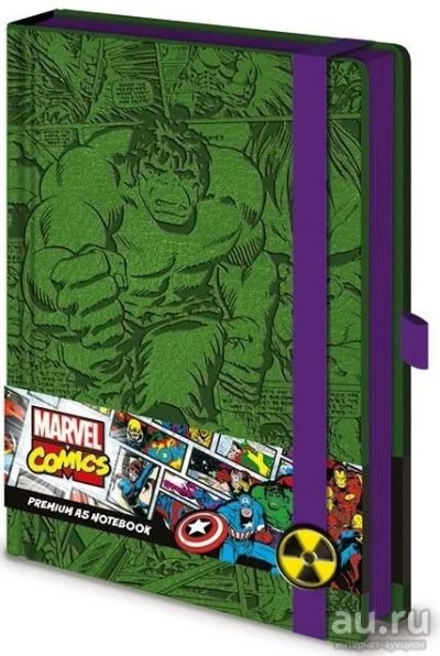 Лот: 13848314. Фото: 1. Блокнот для записей "Retro Hulk... Записные книжки, ежедневники, блокноты