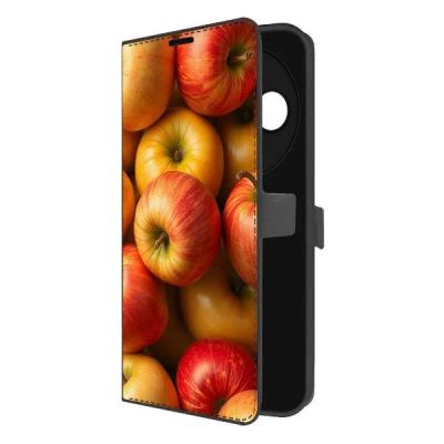 Лот: 25541955. Фото: 1. Чехол Krutoff Eco Book "Яблоки... Чехлы, бамперы