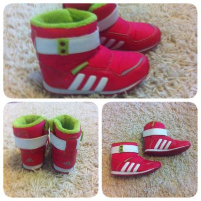 Лот: 6165553. Фото: 1. Ботиночки Adidas 27 размер. Ботинки