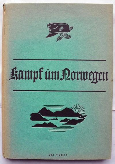 Лот: 9800440. Фото: 1. Книга «Kampf um Norwegen» 1940... Книги