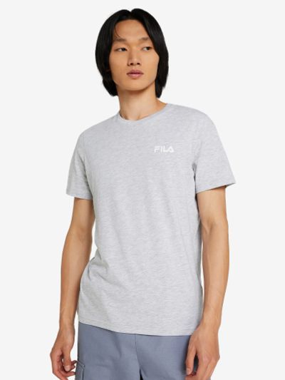 Лот: 22405964. Фото: 1. Футболка мужская FILA, Серый. Другое (спортивная одежда)