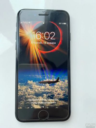 Лот: 18493948. Фото: 1. iPhone 7( jet black) 128gb. Смартфоны