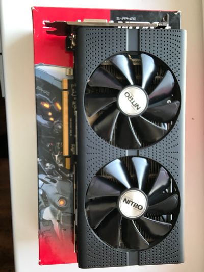 Лот: 18205279. Фото: 1. Видеокарта AMD RX-470 4gb Sapphire. Видеокарты