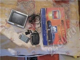 Лот: 383191. Фото: 1. lcd монитор для машины. Другое (тв и видео)