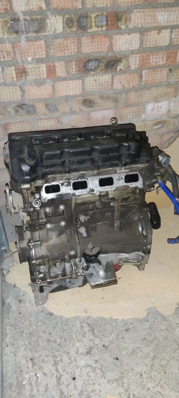 Лот: 24579576. Фото: 1. Двигатель mitsubishi 4b10, навесное. Двигатель и элементы двигателя