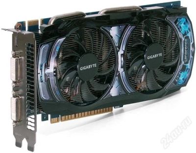 Лот: 2726702. Фото: 1. GeForce GTS 450 (Gigabyte GV-N450OC-1GI... Видеокарты