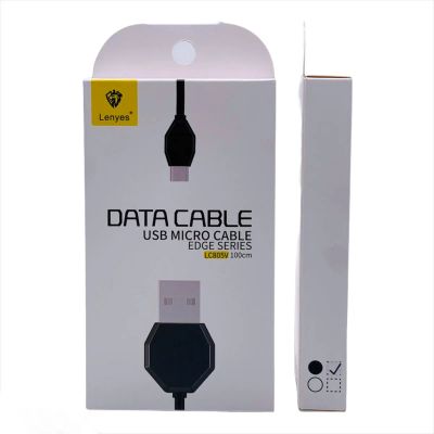 Лот: 22147743. Фото: 1. КАБЕЛЬ LENYES microUSB LC805V... Дата-кабели, переходники