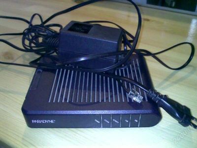 Лот: 2272658. Фото: 1. ADSL 2+ (Annex B) модем Paradyne... Проводные модемы