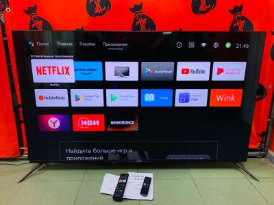 Лот: 21579811. Фото: 1. Телевизор Realme TV 55 4K Smart... Телевизоры