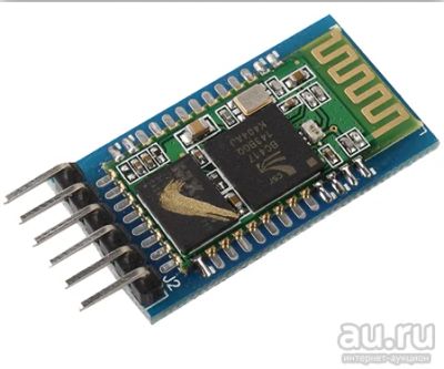 Лот: 17840179. Фото: 1. Bluetooth-модуль HC-05 на плате. Печатные платы