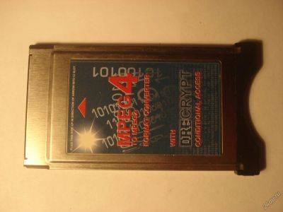 Лот: 6383290. Фото: 1. Модуль условного доступа Dre Crypt... Цифровое, спутниковое ТВ