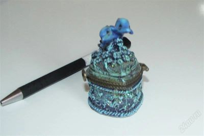 Лот: 750852. Фото: 1. шкатулка"Дельфины на волнах". Сувенирные мелочи