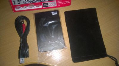 Лот: 9640194. Фото: 1. Внешний бокс для жесткого диска... Жёсткие диски (HDD)