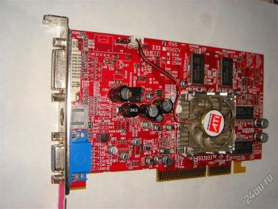 Лот: 2094149. Фото: 1. Radeon9600 128Mb DVI TV-out. Видеокарты