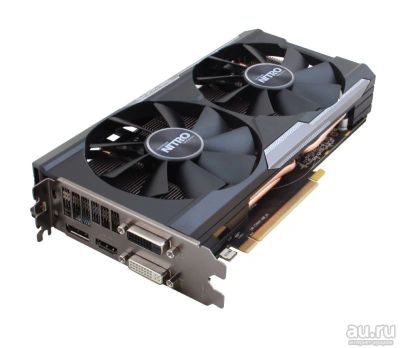 Лот: 9797976. Фото: 1. Видеокарта sapphire r9 380x. Видеокарты