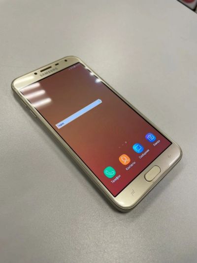 Лот: 18141517. Фото: 1. Смартфон Samung J4 2018 золотой... Смартфоны