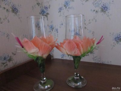 Лот: 9982870. Фото: 1. Бокалы. Свадебная атрибутика и декор