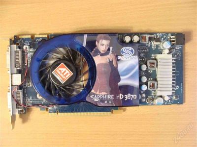 Лот: 2014558. Фото: 1. SAPHIRE RADEON HD 3870 512 mb... Видеокарты