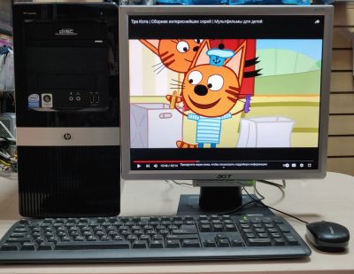 Лот: 20209685. Фото: 1. Компьютер Intel Q8300/4core/8gb... Компьютеры в сборе